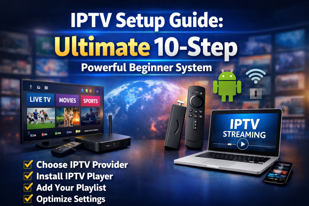 IPTV Setup Guide : 10 Powerful Steps to Stream Like a Pro IPTV setup guide